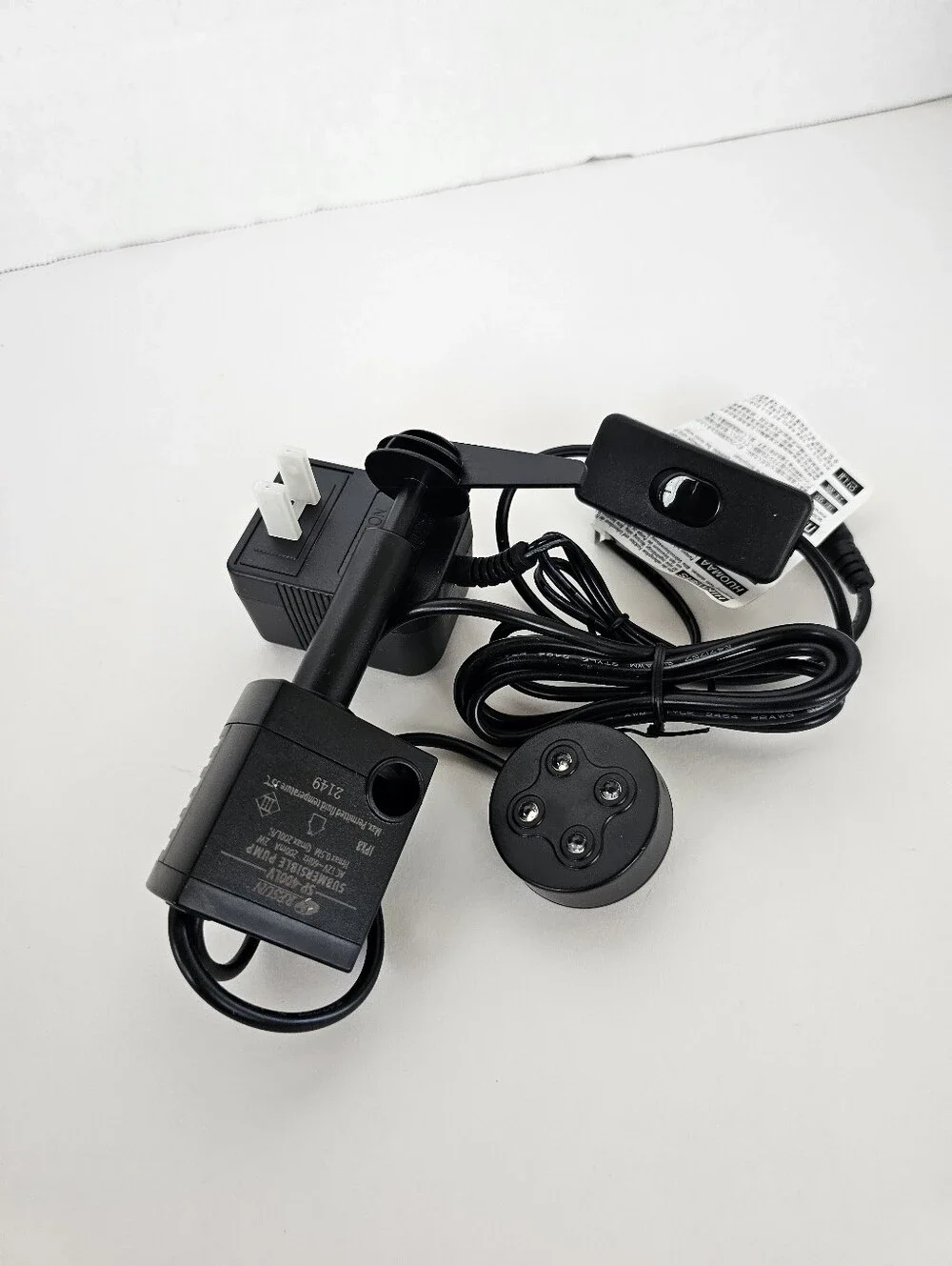 PetSafe Black Bulk Pump LED Light Platinum Pump With Power Cord (PAC00-13112)